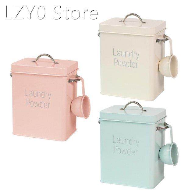 Nordic Ins Washing Powder Bucket Square Laundry Powder Stora