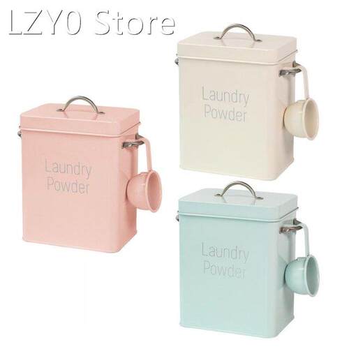 Nordic Ins Washing Powder Bucket Square Laundry Powder Stora
