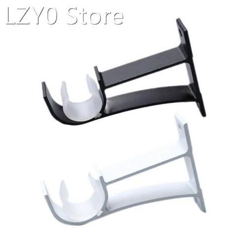 4pcs/set Curtain Rod Brackets Hook Hanger Holder Ceiling Mou