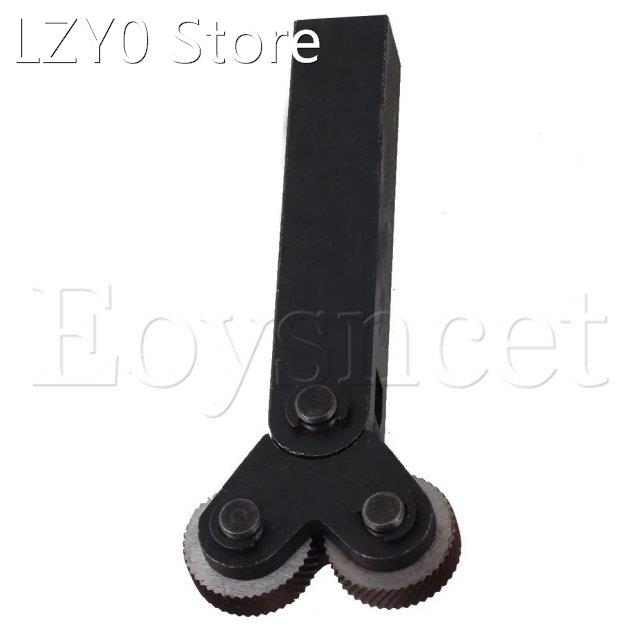 Black Steel 26mm Dia Diagonal Dual Wheels 1.5mm Pitch Linear