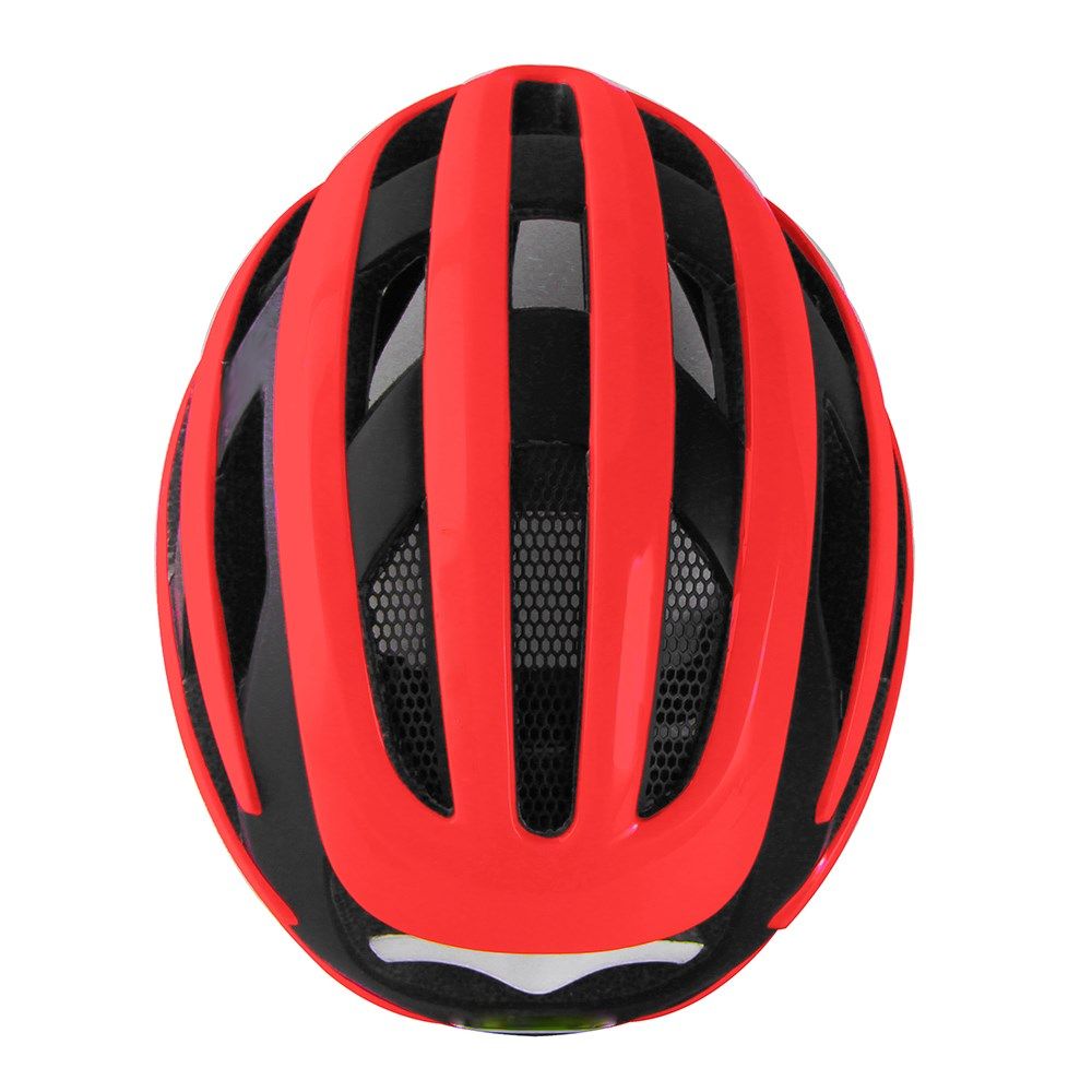 red aero cycling helmet racing cyclist sports casco ciclism