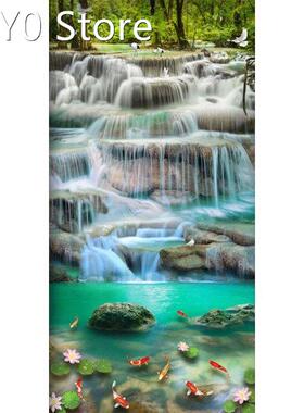 Waterfall Landscape DIY 5D Full Drill Diamond Painting Embro