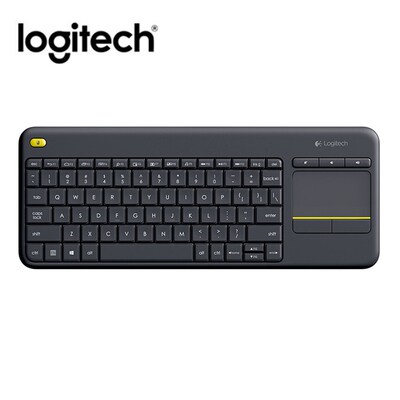 K400 Plus Wireless Touch Keyboard with 3.5-inch Touchpad for