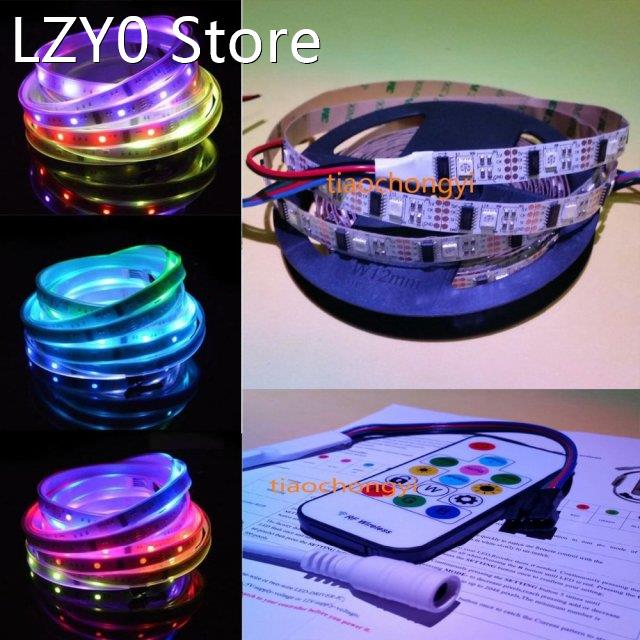 WS2801 5050 32LED/M RGB Dream color LED strip IP20+SP103E 5V