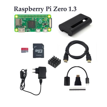 Raspberry Pi Zero/Zero W Starter Kit RPi Zero 1.3 Zero W Boa