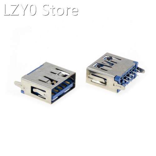 10 pcs/lot USB3.0-AM 9Pin 11.5mm length USB male Connectors