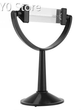 1 Pcs Optical Glass Triangular Prism with Stand Physics Ligh