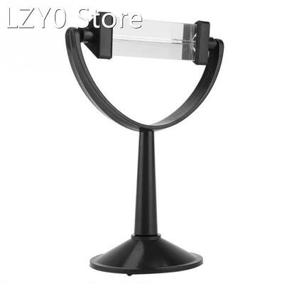 1 Pcs Optical Glass Triangular Prism with Stand Physics Ligh