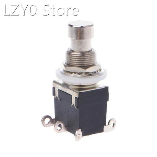 AC 250V/2A 125V/4A 6Pins DPDT Momentary Stomp Foot Switch 适