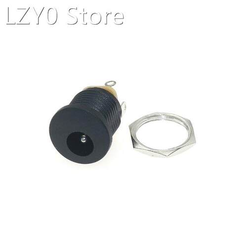 100pcs/500pcs DC022 5.5x2.1 3Pin Connectors Female Interfac