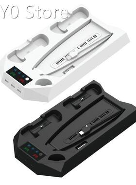 for PS5 Digital Edition Vertical Cooling Stand Controller Ch