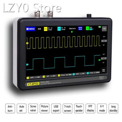 1013D Digital Oscilloscope 2 Channels 100MHz Bandwidth 1GSa/