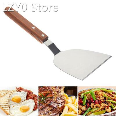Stainless Steel Steak Frying Shovel Spatula Pizza Grasping C