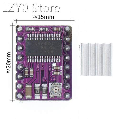 10pcs/lot 3D Printer StepStick DRV8825 Stepper Motor Drive C
