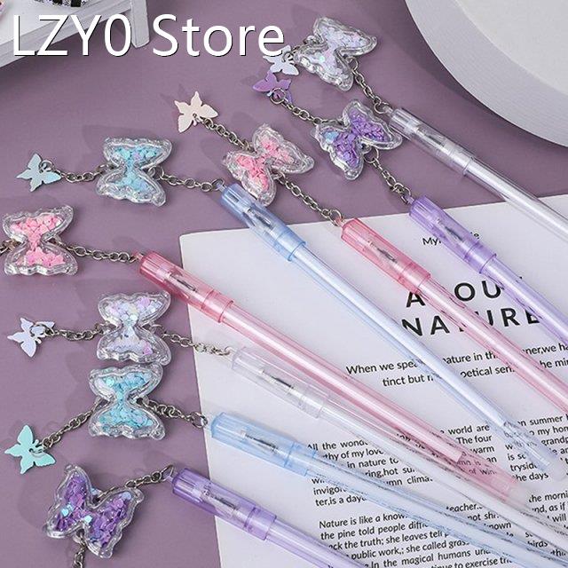 Butterfly Gel Pen Creative Kawaii Cute Fountain Pen Student