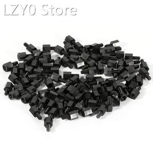 100Pcs/Lot Plastic Nylon Screws M3 Hex Column Standoff Space