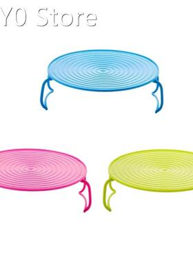 2022 New Double Insulated Heating Tray Anti-slip Lines Cooki