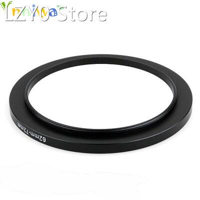 62-72mm Metal Step Up Rings Lens Adapter Filter Set