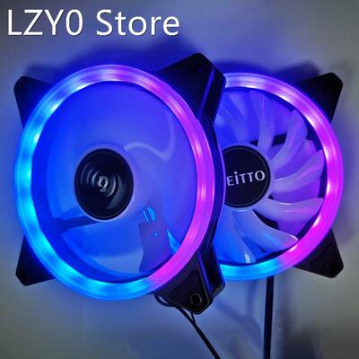 Cooling PC Radiator CPU Fan Dual Aperture PC Case Cooling CP