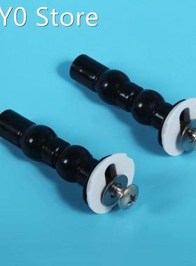 2 Pieces Toilet Seat Hinges Screws Fixings Toilet Lid Expans