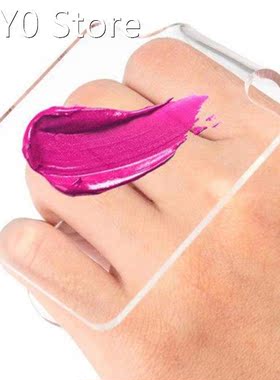 Acrylic Clear Makeup Cream Foundation Eyeshadow Palette Pain