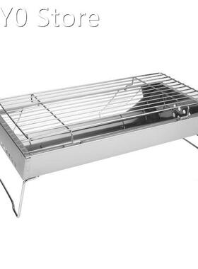 45x24x7.5cm Pocket BBQ Grill Portable Stainless Steel B