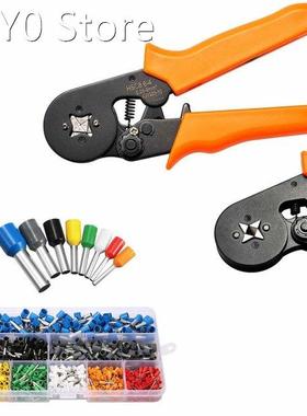 Ferrule Crimping Tool Kit Ferrule Crimper Plier AWG 23-10 (0