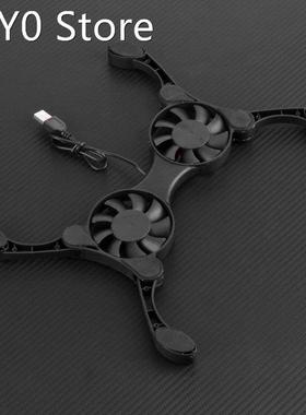 Laptop Dual Cooling Fan Notebook Computer Accessories Foldab