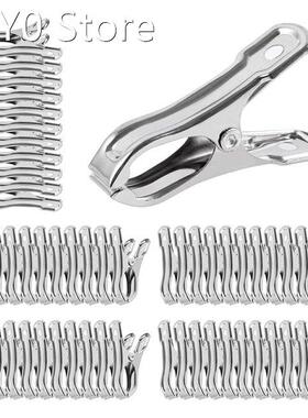 60 PCS Garden Clips,Greenhouse Clamps Stainless Steel,Greenh