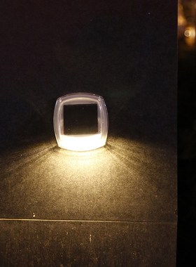 Solar light 8LED wall light fence light 2pcs outdoor waterpr