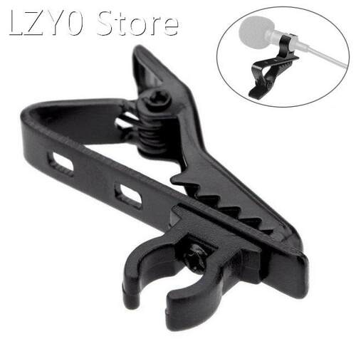 5Pcs Microphone Metal Clip Tie Clip Lapel Collar Clip M