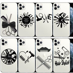 Hair Stylist Scissors Brush Switch Silicone Soft Case  For