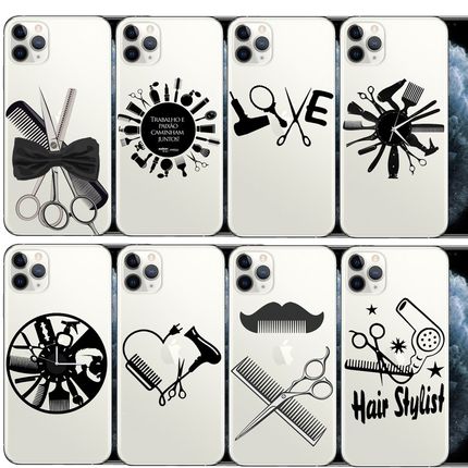 Hair Stylist Scissors Brush Switch Silicone Soft Case  For