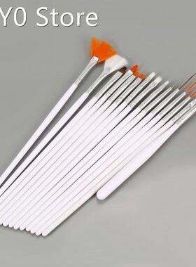 15PCS/set Manicure Tools Nail Brush Dotting Painting Drawing