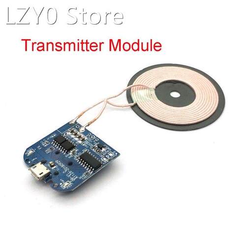 DC 5V Micro USB Port Qi Standard Wireless Phone Charger PCBA