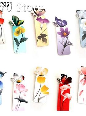 1pc Kawaii Animal Butterfly Bookmark Paper Book Mark Creativ