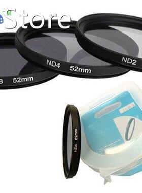 3pcs/set 49 52 55 58 62 67 72 77mm ND2 ND4 ND8 Neutral Densi