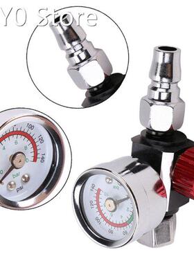 R9UC 1/4 inches Air Pressure Regulator with Gauge 0-140PSI A