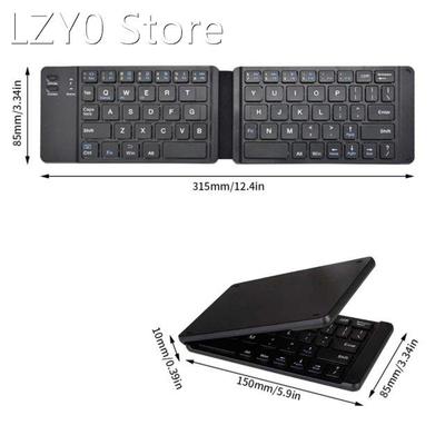 Wireless Bluetooth Folding Keyboard Folding Wirele
