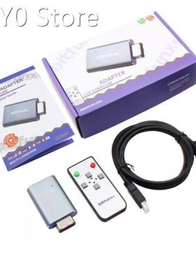 Metal Adapter HDMI-Compatible Converter Adapter Digital Cabl