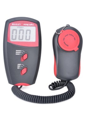 LX1010B 3 Range Digital LCD 1-100,000Lux Lux Meter Photomete