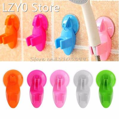 Adjustable Bathroom Suction Cup Shower Head Holder Plastic V