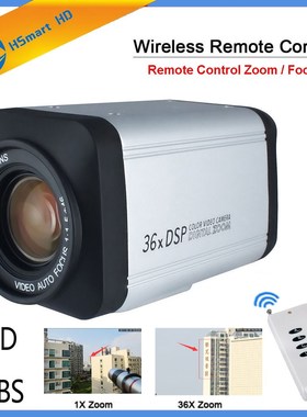 Wireless Remote controller 36X Optical Zoom HD AHD 1080P Aut