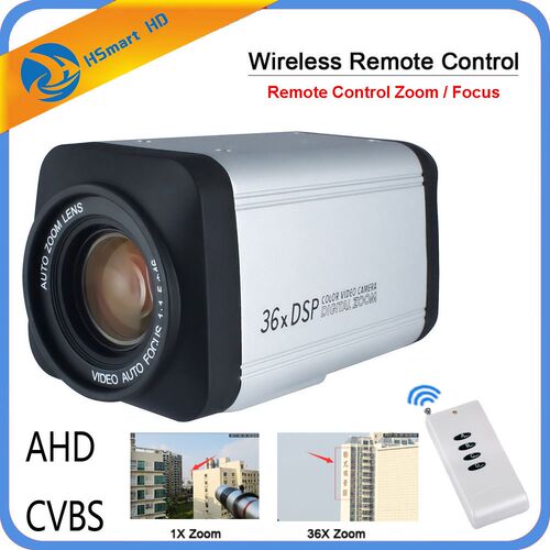Wireless Remote controller 36X Optical Zoom HD AHD 1080P Aut