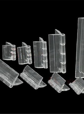 Hot Selling 10pcs 4 Sizes Durable Clear Acrylic Folding Hing