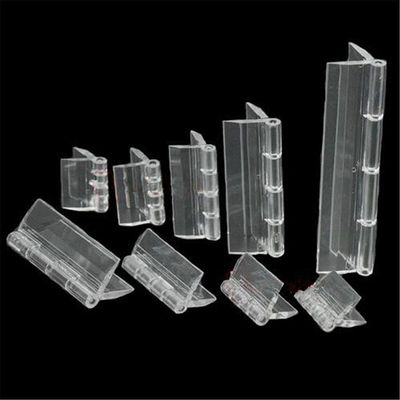 Hot Selling 10pcs 4 Sizes Durable Clear Acrylic Folding Hing