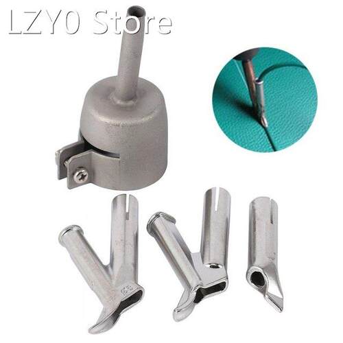 4Pcs/Set Speed Welding Nozzle Round/Triangular For Vinyl PVC