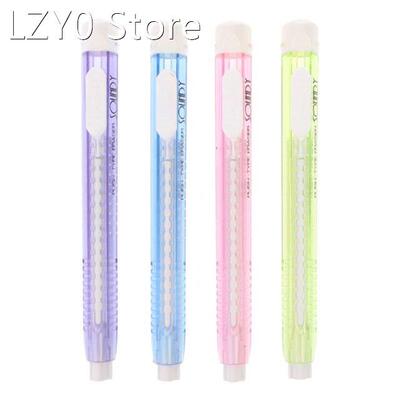 Creative Mechanical Pen Shape Eraser Rubber Retractable Stat