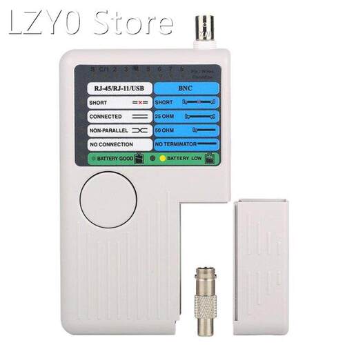 New Remote RJ11 RJ45 USB BNC LAN Network Cable Tester For UT