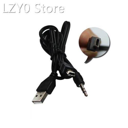 2 in 1 3.5mm High QualityX CableB Male MiniB 5 Pin Charge P
